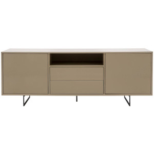 Goossens Basic Dressoir Vienna, 2 deuren 2 laden met 1 open vak