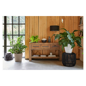 Goossens Sidetable Roots, 140 x 35 cm