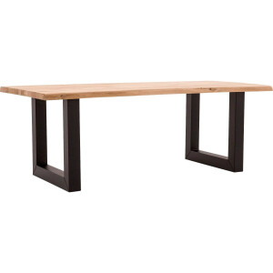 Goossens Eettafel Blade, Boomstamblad 240 x 100 cm 5 cm dik
