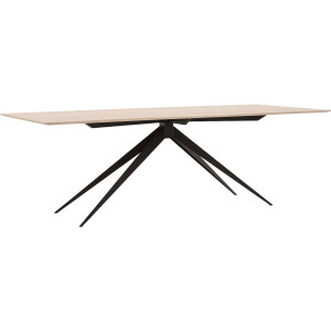 Goossens Excellent Eettafel Ferris, Rechthoekig 180 x 100 cm