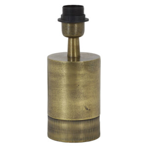 Light & Living Tafellamp 'Savi' 17cm, kleur Antiek Brons (excl. kap)