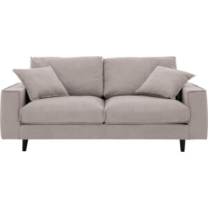 Goossens Bank Jonas beige, stof, 2,5-zits, urban industrieel