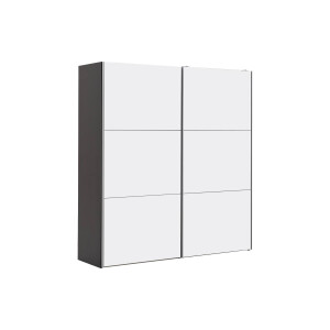 Goossens Kledingkast Easy Storage Sdk, 203 cm breed, 220 cm hoog, 2x 3 paneel schuifdeuren