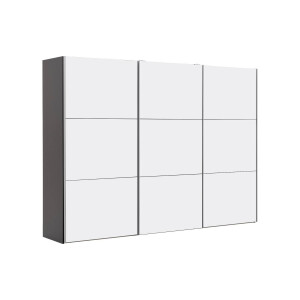 Goossens Kledingkast Easy Storage Sdk, 303 cm breed, 220 cm hoog, 3x 3 paneel schuifdeuren