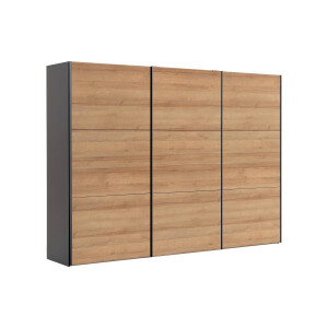 Goossens Kledingkast Easy Storage Sdk, 303 cm breed, 220 cm hoog, 3x 3 paneel schuifdeuren