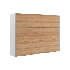 Goossens Kledingkast Easy Storage Sdk, 303 cm breed, 220 cm hoog, 3x 3 paneel schuifdeuren