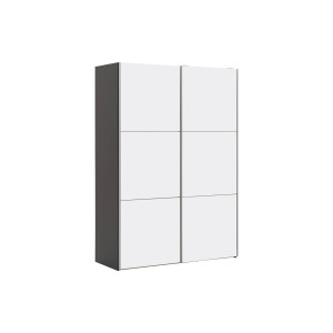 Goossens Kledingkast Easy Storage Sdk, 153 cm breed, 220 cm hoog, 2x 3 paneel schuifdeuren