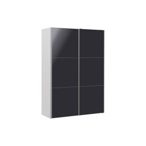 Goossens Kledingkast Easy Storage Sdk, 153 cm breed, 220 cm hoog, 2x 3 paneel schuifdeuren