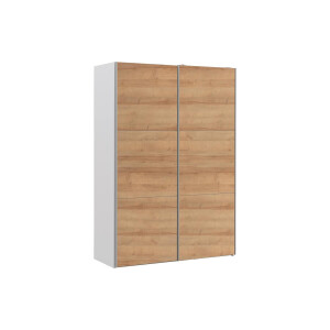 Goossens Kledingkast Easy Storage Sdk, 153 cm breed, 220 cm hoog, 2x 3 paneel schuifdeuren