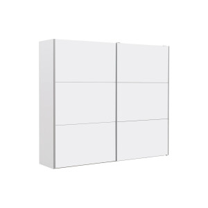 Goossens Kledingkast Easy Storage Sdk, 253 cm breed, 220 cm hoog, 2x 3 paneel schuifdeuren