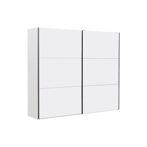 Goossens Kledingkast Easy Storage Sdk, 253 cm breed, 220 cm hoog, 2x 3 paneel schuifdeuren