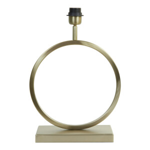 Light & Living Tafellamp 'Liva' 37cm, kleur Goud (excl. kap)