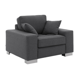 Goossens Fauteuil Latino, Fauteuil incl 2 sierkussens