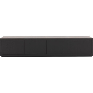 Goossens Tv Meubel Barcelona, 4 kleppen zonder kabeldoorvoer