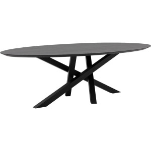 Goossens Excellent Eettafel Mente, Ovaal 240 x 130 cm