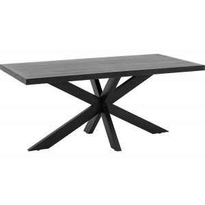 Goossens Eettafel Axilon, Rechthoekig 180 x 100 cm