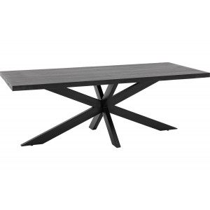 Goossens Eettafel Axilon, Rechthoekig 220 x 100 cm