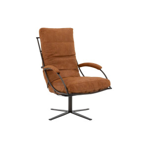 Goossens Excellent Draaifauteuil Job, Fauteuil met arm