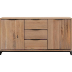 Goossens Dressoir Max, 2 deuren 3 laden