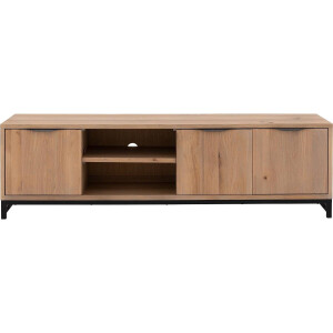 Goossens Tv Meubel Max, 3 deuren 1 open vak 40 cm diep