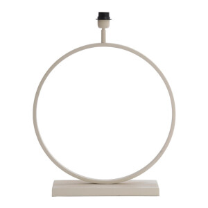 Light & Living Tafellamp 'Liva' 59cm, kleur Crème (excl. kap)