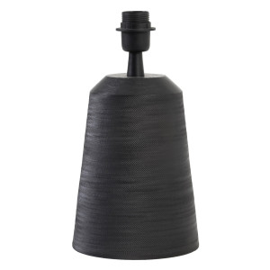 Light & Living Tafellamp 'Lilou' 28cm, kleur Mat Zwart (excl. kap)