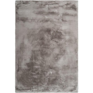 Flycarpets Magna Fluffy Vloerkleed - Taupe - Hoogpolig Tapijt Woonkamer - 160x230 cm