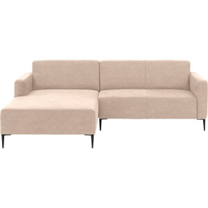 Goossens Bank Key West beige, micro leer, 2-zits, modern design