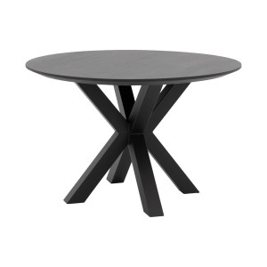 Goossens Eettafel Stef, Rond 110 x 110 cm