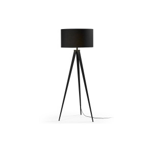 Kave Home Kave Home Lamp Iguazu, Iguazu staande lamp, zwart