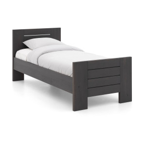 Goossens Bedframe Aberson, 90 x 200 cm met hoog voetbord