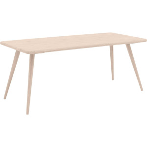 Goossens Eettafel Bjarte, Rechthoekig 220 x 90 cm