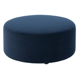 Goossens Poef Arendal, Poef ø 70 cm - 30 cm hoog