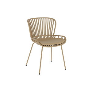 Kave Home Kave Home Eetkamerstoel Surpik bruin kunststof