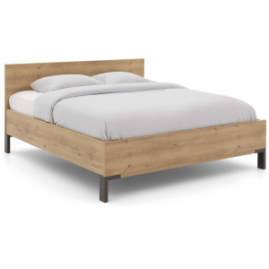 Goossens Bedframe Hertog, 180 x 200 cm hoog hoofdbord 97 cm