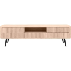 Goossens Tv Meubel Seppe, 5 laden 1 open vak 180 cm breed