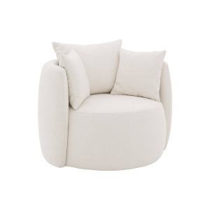 Goossens Fauteuil Terra, Fauteuil met kruisnaad