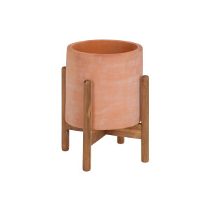 Kave Home Kave Home Woon Accessoires Dalva, Dalva Terracotta Pot Van Ø 26 Cm