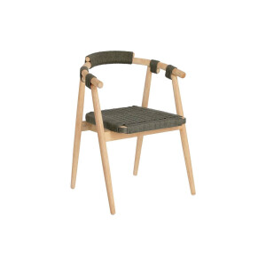 Kave Home Kave Home Tuinstoel Majela groen hout