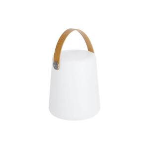 Kave Home Kave Home Tafellamp Dialma, Dialma Tafellamp Met Bruin Handvat