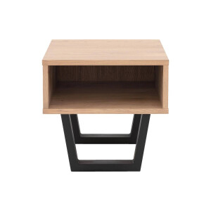 Goossens Nachtkastje Slade, Nachtkastje met open vak