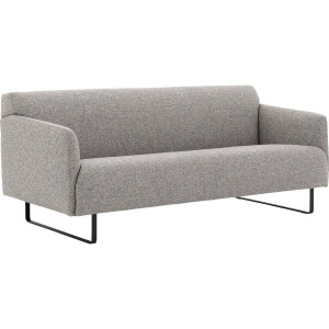 Goossens Excellent Bank Montreal grijs, stof, 2,5-zits, modern design