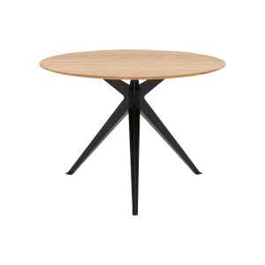 Goossens Excellent Eettafel Uniek, Rond 110 x 110 cm