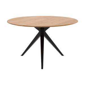 Goossens Excellent Eettafel Uniek, Rond 130 x 130 cm