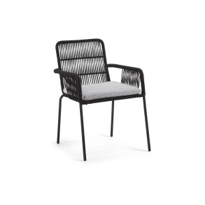 Kave Home Kave Home Eetkamerstoel Samanta, Stoel Samanta Zwart