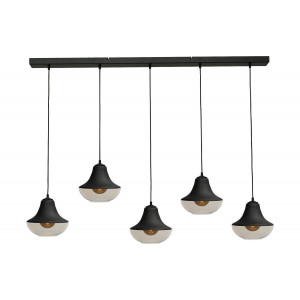 Goossens Excellent Hanglamp Oscar, Hanglamp met 5 lichtpunten