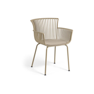 Kave Home Kave Home Tuinstoel Surpika, Surpika Tuinstoel Beige