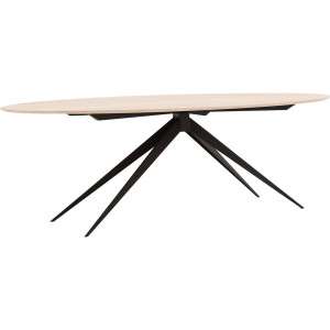 Goossens Excellent Eettafel Ferris, Ovaal 240 x 130 cm