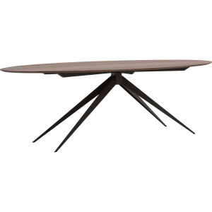 Goossens Excellent Eettafel Ferris, Ovaal 240 x 130 cm