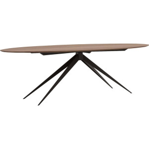 Goossens Excellent Eettafel Ferris, Ovaal 260 x 130 cm
